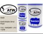 Preview: Saab, Switchblade Silver Pearl, 17U / WA636R / 315 / GAN: 500ml Lackdose + 500ml Klarlack + 250ml Härter - Set, von ATW Autoteile West.